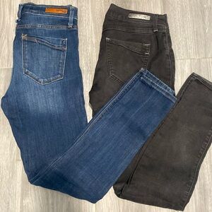 2 pair of express jeans